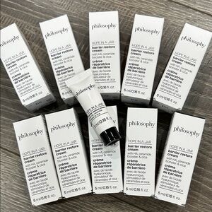 5mlx10 Philosophy Hope in a Jar Barrier Restore Cream Set